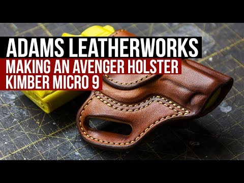 Making an Avenger Style Holster, Kimber Micro 9