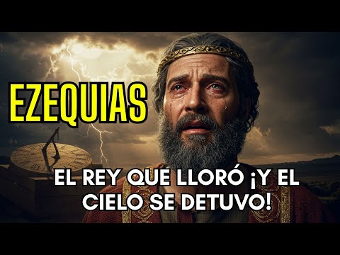 Ezequías El rey que lloró… ¡y Dios detuvo su Muerte!