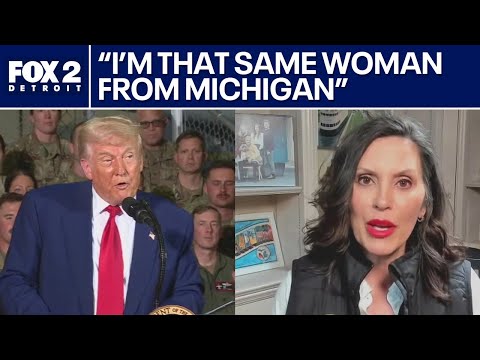 Trump & Whitmer: Michigan governor discusses shifting relationship