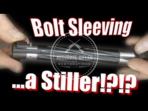 Precise Double Sleeving of a Stiller Pre Datör Bolt
