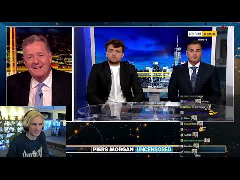 xQc Reacts to Piers Morgan vs Hans Niemann (And His Lawyer)