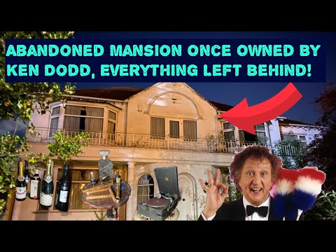 Exploring This Abandoned Mansion Owned By Ken Dodd, Thousands Of Pounds Worth Of Items Left Behind!
