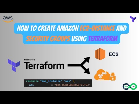 How to Create AWS EC2-Instance and Security Groups using Terraform | Infrastructure as a code (Iaac)