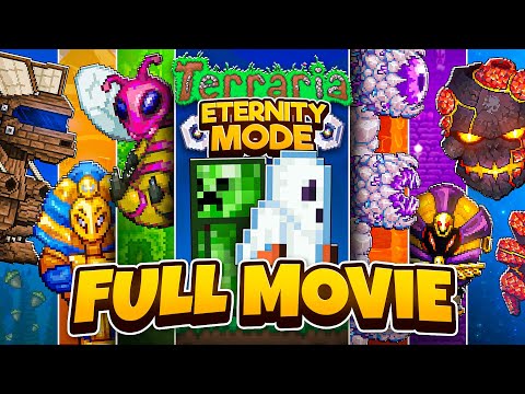 Two Idiots Vs Terraria's ETERNITY Mode | Full Movie