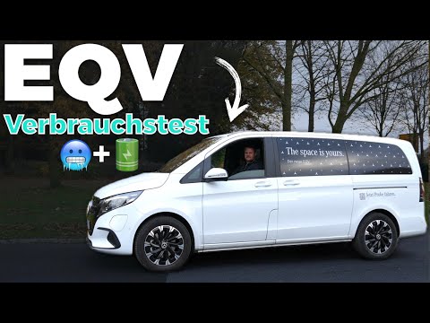 Elektro + Kälte: Wie viel verbraucht der EQV Auf 100km?