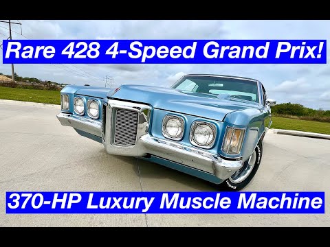 Rare 428 4-speed '69 Grand Prix SJ!