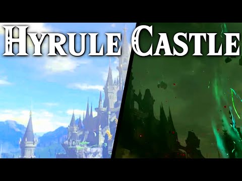 How Hyrule Castle Changed | BotW VS TotK HYRULE COMPARISONS
