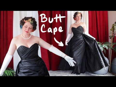 How did 1950's dresses get that shape?  (it's CORSETS)