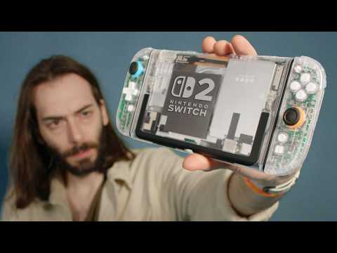 We can now fully customize the Nintendo Switch 2 with shell mods