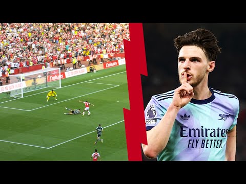 AMAZING Arsenal vs Manchester United Goals Ft. Gabriel Jesus & Declan Rice