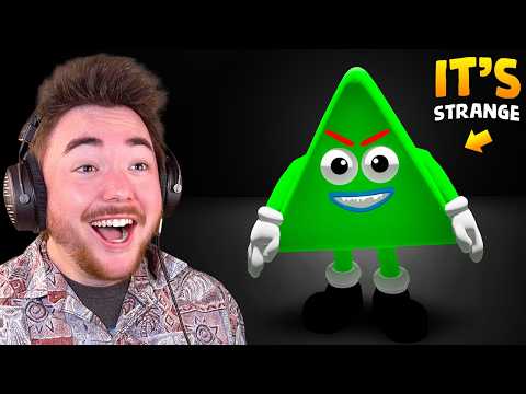 PLAYING A HORROR GAME ABOUT CREEPY SHAPES...