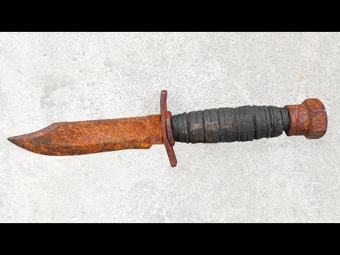 Restoration of a 1967 Pilot’s Survival Knife