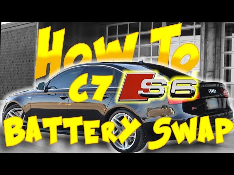 DIY - How to Replace and Recode Your C7 Audi S6 Battery