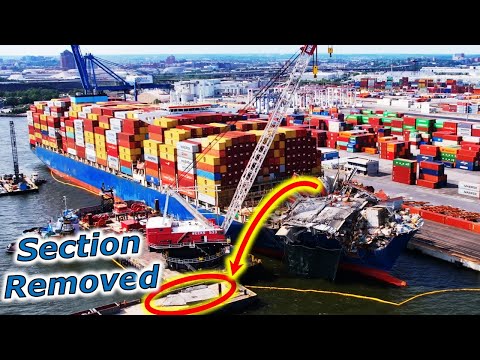 How To Get Key Bridge Road off MV Dali: Baltimore Bridge Collapse