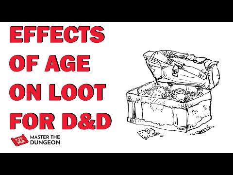 The Effects of Age on Loot in D&D