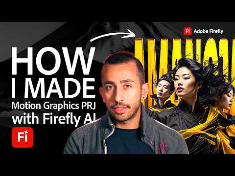 I Created Pro Motion Graphics in 2 Hours Using AI (Firefly)