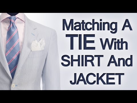 5 Tips Matching Ties Shirts & Jackets | Rules On Matching Clothing | Suit Shirt Tie How To Match