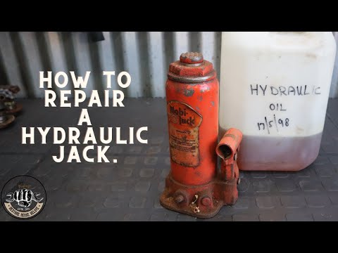 How I Repaired A Hydraulic Jack.
