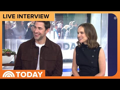 John Krasinski and Natalie Portman talk ‘Fountain of Youth'