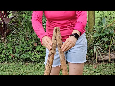 Decoração Rústica Fácil Cadeira de Galhos Secos #diy