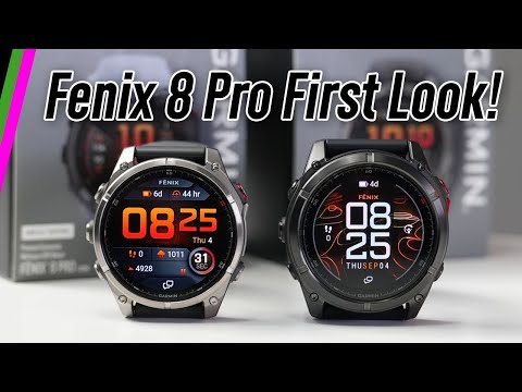 Garmin Fenix 8 Pro First Look & Unboxing