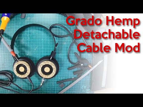 Grado Hemp detachable cable mod