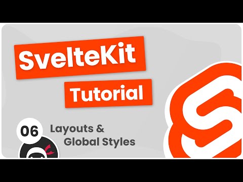 SvelteKit Crash Course Tutorial #6 - Layout Components