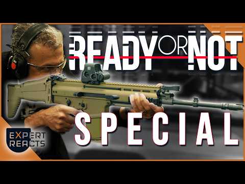 IRL SPECIAL | Firearms Expert Reacts to Ready or Not Guns | EXP