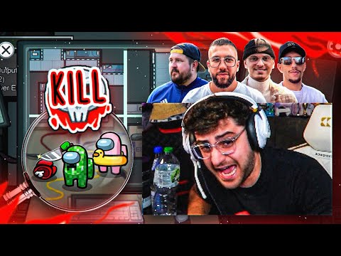 RAGEOUT WEGEN AMONG (EXTREME EDITION🤬) mit Mert, Maus, Jussef, Danny, Mcky & Co.