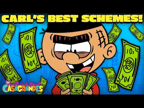 Carl Casagrande's Craziest Plans + Best Schemes  😈 | The Loud House
