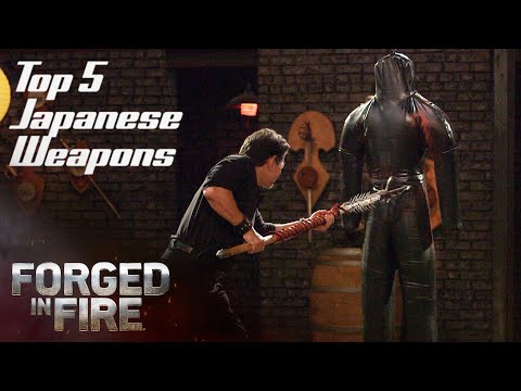 TOP 5 DEADLIEST WEAPONS OF JAPAN | Forged in Fire