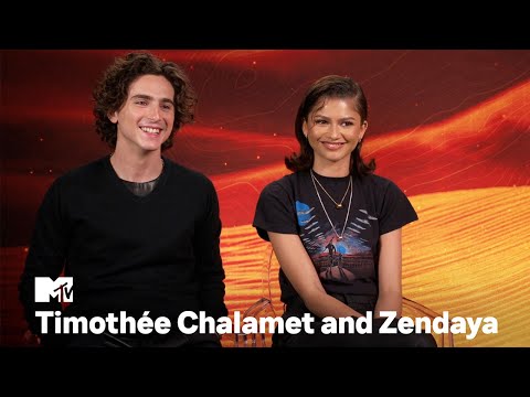 Timothée Chalamet & Zendaya on Music, Nicknames and “Dune: Part 2” | MTV