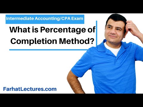 Percentage of Completion Method Tutorial