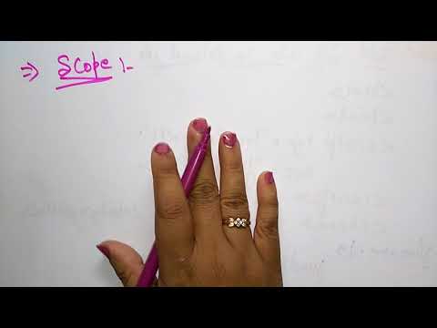 Scope of variables in javascript | Global & Local | JS | Lec-02 | Bhanu Priya