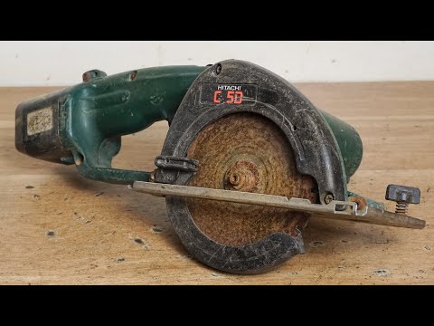 Cordless Circular Saw Restoration | Hitachi C5D