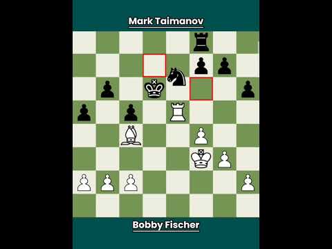 Bobby Fischer vs Mark Taimanov ◉ Canditates Quarterfinal, Vancouver 1971 | Brilliant Victory