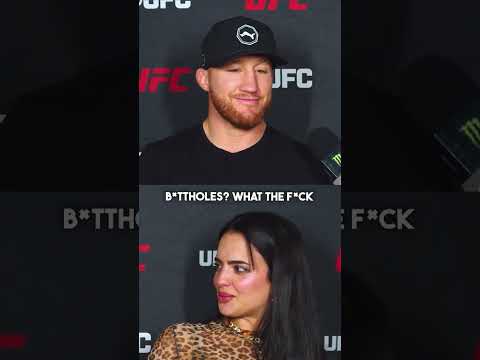 Justin Gaethje gets the CRAZIEST DM’s LMAO! Can’t wait for UFC 324 #shorts #UFC