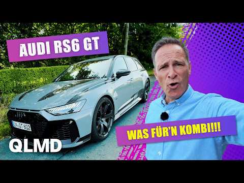 305 km/h im Audi RS6 GT! 😱 660 Stück- 85.000€ Aufpreis!!! Autobahn & Hausstrecke | Matthias Malmedie