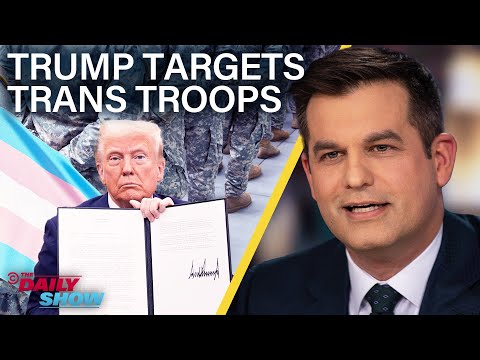 Trump Orders Trans Military Ban & Pardoned Jan 6ers Are in Legal Trouble… Again | The Daily Show