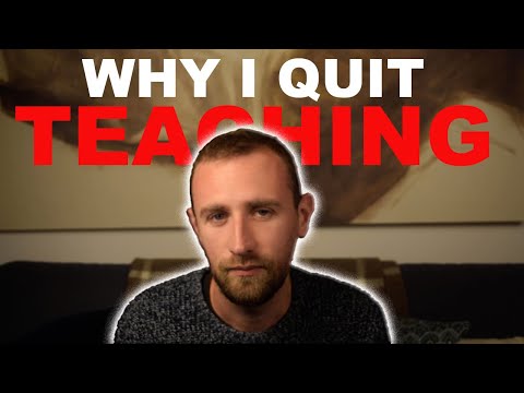 Why I Quit Teacher Training