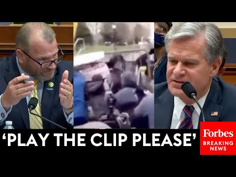 'What The Hell Are You Hiding?': Troy Nehls Presses FBI's Wray About January 6 Investigation