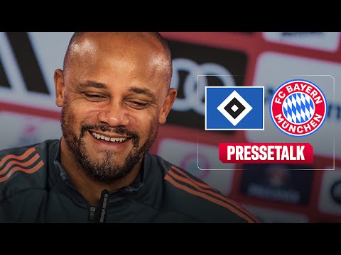 Kompany & Freund über Goretzka, Musiala & den HSV | Pressetalk vor Hamburger SV - FC Bayern