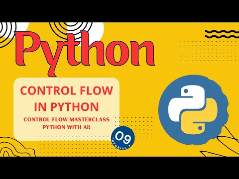 Python Zero to Advance Programming Class #09 | Master Control Flow in Python With AI #learnpython