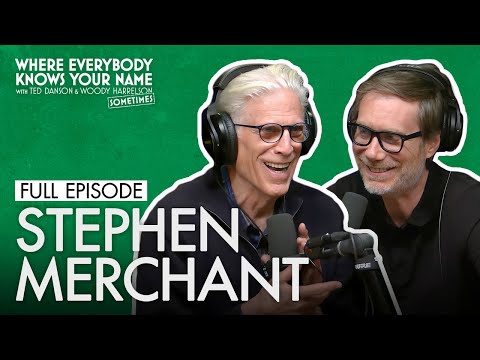 Ted Danson Talks To "The Office UK" Co-Creator Stephen Merchant | Where Everybody Knows Your Name