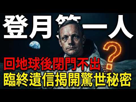 The first man on the moon, after returning to Earth, secluded himself; his dying letter reveals...