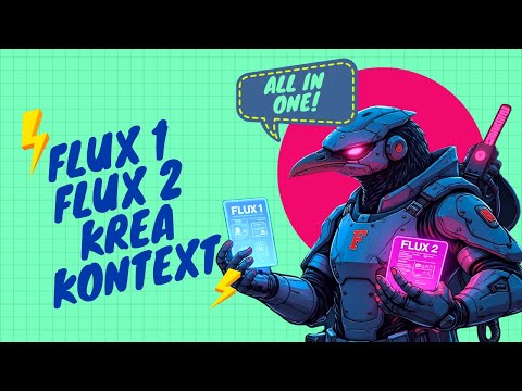 Mastering Flux: Full Workflow With Flux 1, Flux 2, Krea & Kontext (All-In-One Tutorial)