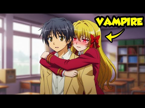 Transfer Student Just Wanted A Normal Life But His Crush Turns Out To Be A Vampire | Anime Recap