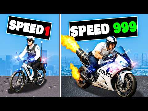 Upgrading from Slowest to Fastest Police Bike in GTA 5