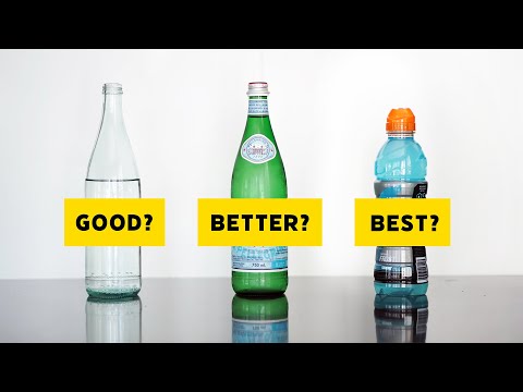 i tried 5 types of water (to find the best one)