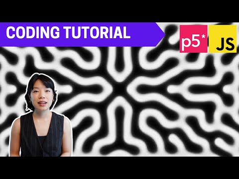 p5.js Coding Tutorial | Reaction Diffusion